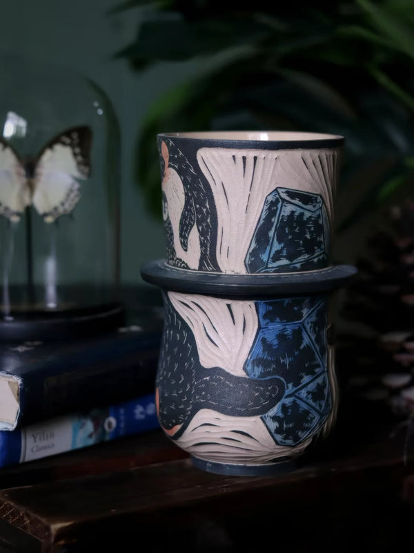 Penguin Pour-Over Set