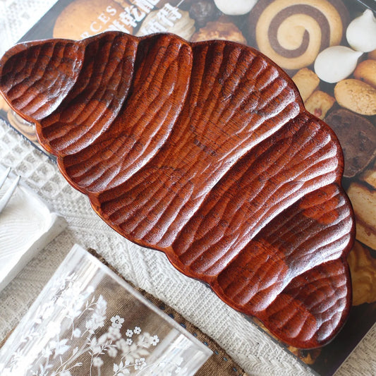 Croissant Wooden Plate (small)