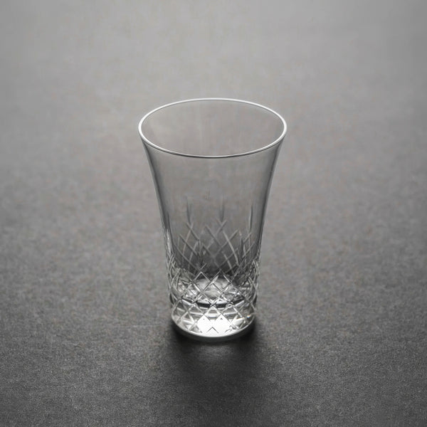 Hand-Cut Flared Sake Cup