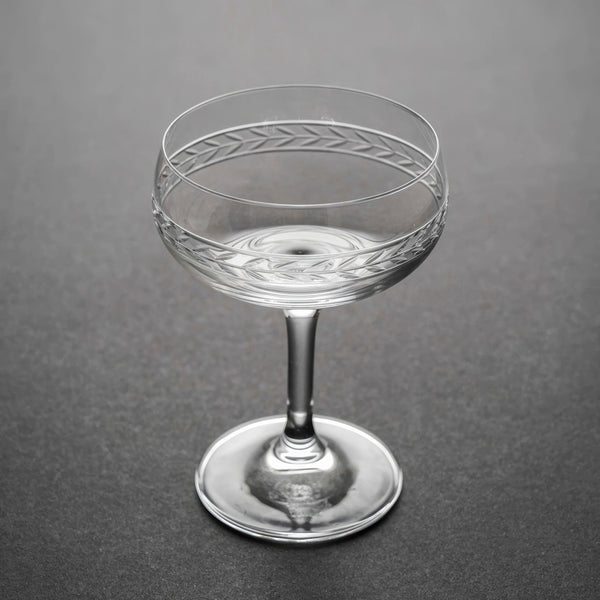 Hand-Cut Ceremony Crystal Champagne Coupe