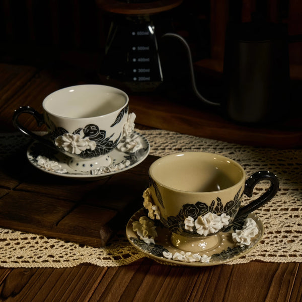 IFF Petal Whisper Porcelain Coffee Cup