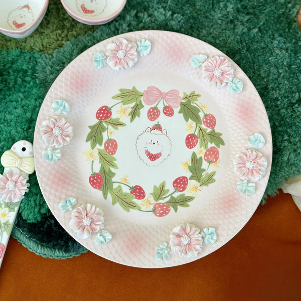 IFF Pomeranian Berry Porcelain Plate