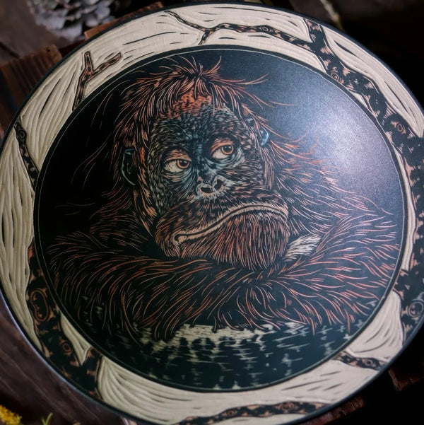 WhaleSong Silent Watch Orangutan Plate