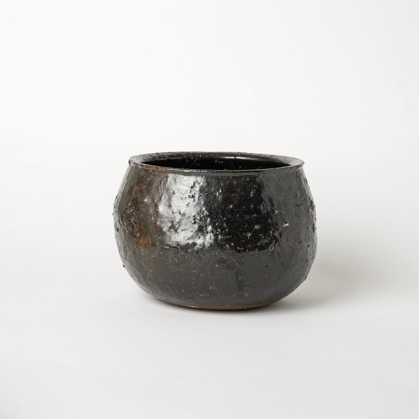 Wide-Mouth Flower Vase