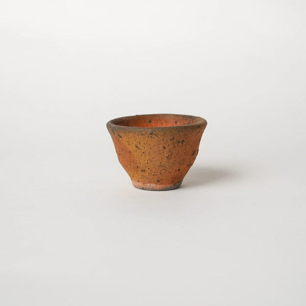 Wood-Fired Nanban Tea Cup – Ash Fade