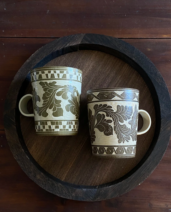 Magnetic State Kiln Black Carving