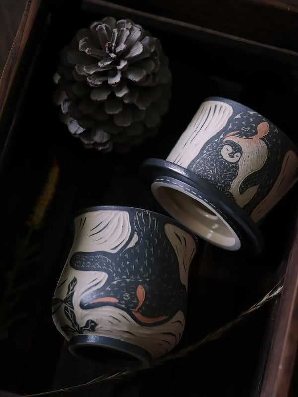 Penguin Pour-Over Set