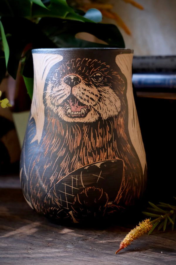 Small Otter Vase