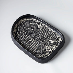 Watchful Owl Tray