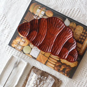 Croissant Wooden Plate (small)