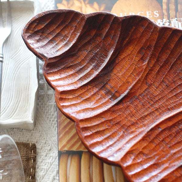 Croissant Wooden Plate (small)