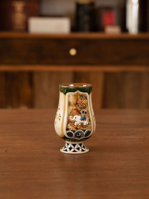 Elephant Motif Aromatic Cup