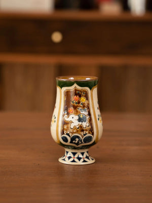 Elephant Motif Aromatic Cup