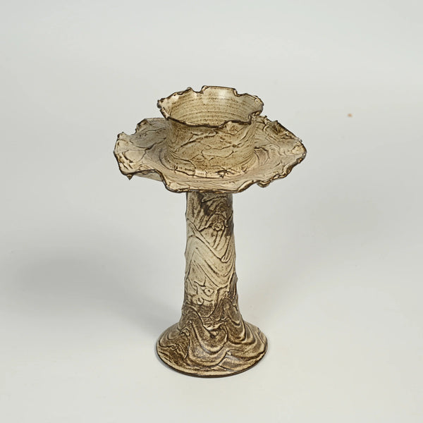 NANYI Gathered Drift Large Sculptural Pedestal Stand