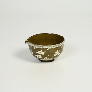 NANYI Sgraffito Bloom Floral Fairness Cup