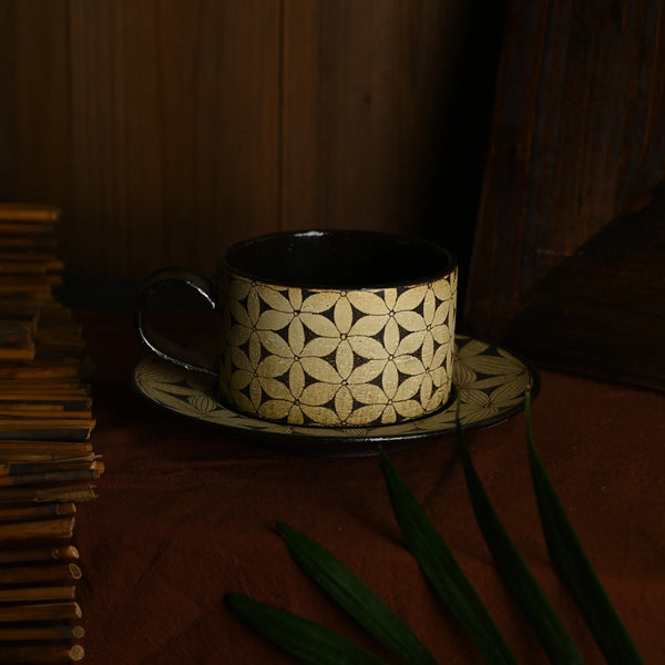TriFire Shadow Floral Low Mug