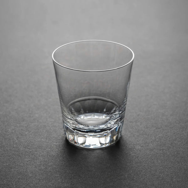 Hand-Cut Clear Base Crystal Tumbler