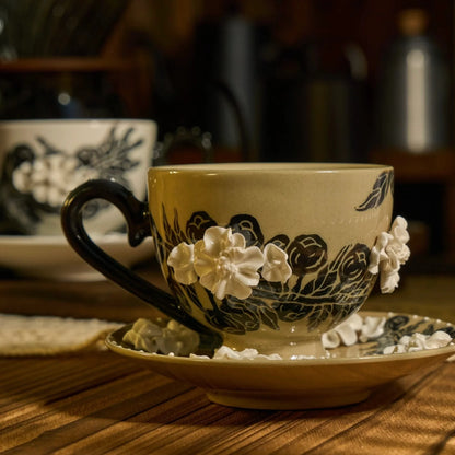 IFF Petal Whisper Porcelain Coffee Cup