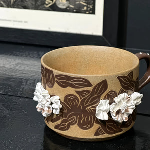 IFF Mocha Stoneware Coffee Cup