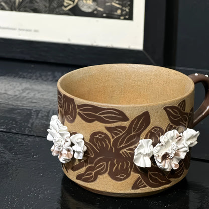 IFF Mocha Stoneware Coffee Cup