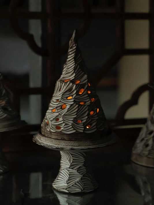 Nanyi Mystic Hand-Carved Ceramic Luminary