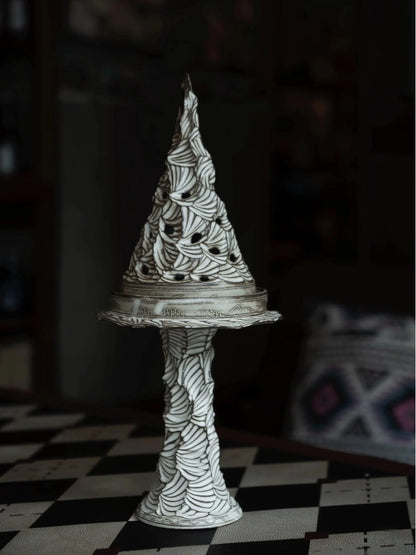 Nanyi Mystic Hand-Carved Ceramic Luminary