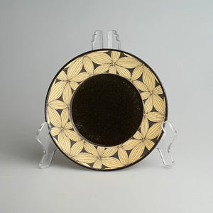 Shadow Floral Plate