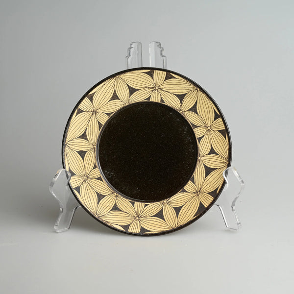 Shadow Floral Plate