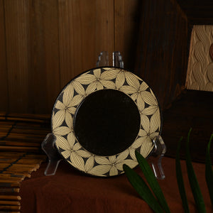 Shadow Floral Plate