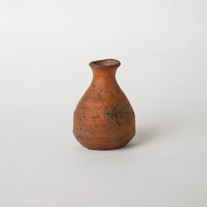 Small Unglazed Nanban Sake Flask