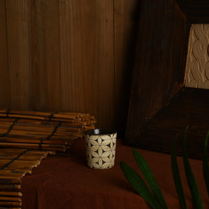 TriFire Shadow Floral Ceramic Cup