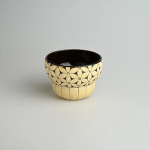 TriFire Shadow Floral Ceramic Cup