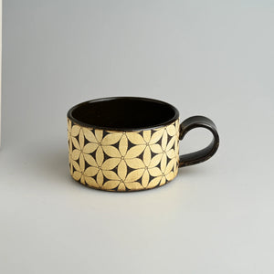 TriFire Shadow Floral Low Mug