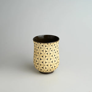 TriFire Shadow Floral Tall Carved Tumbler