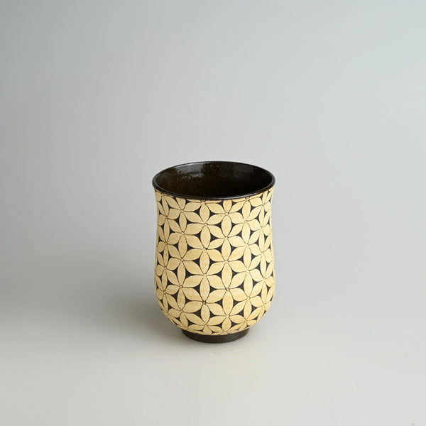 TriFire Shadow Floral Tall Carved Tumbler