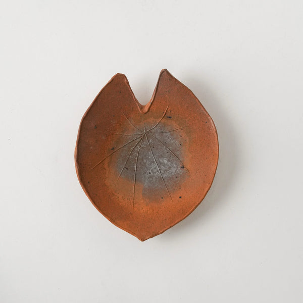 Wood-Fired Lotus Leaf Dish – Bright Flame