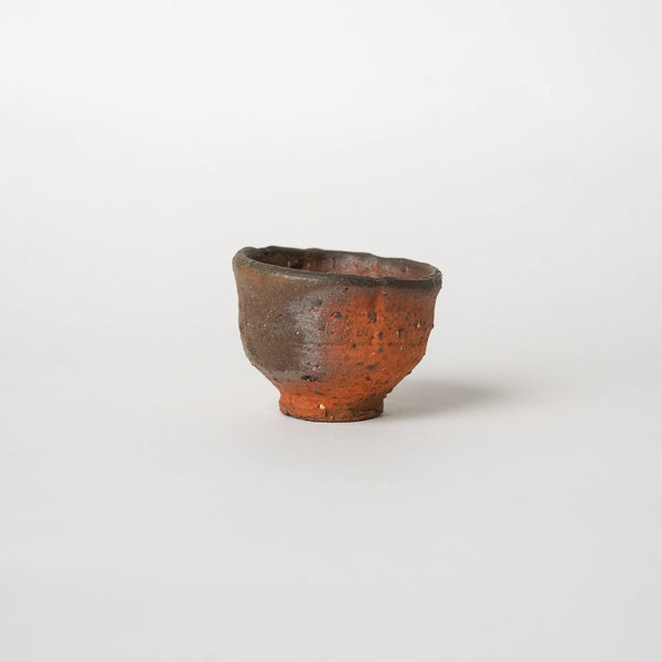 Wood-Fired Nanban Tea Cup – Flame Split